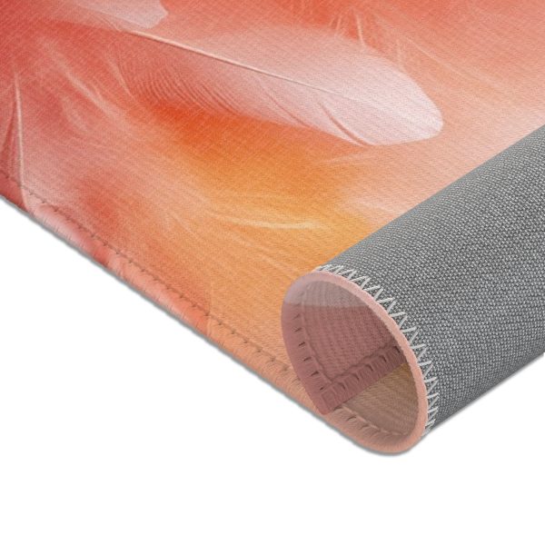 Lovely Fuzzy Feathers in Peach 02 - Area Rugs - Image 15