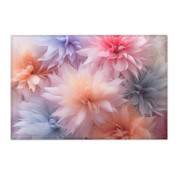 Pastel Palette Fantasy Feather Puffs - Area Rugs - Image 13