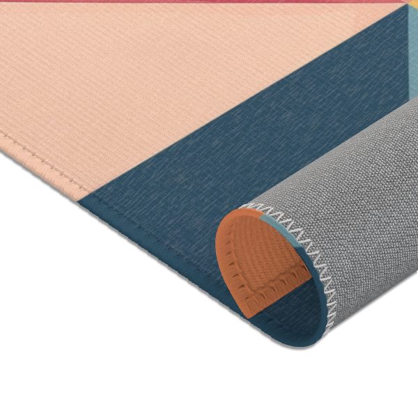 Soft Geometric Pyramid 01 - Area Rugs - Image 15