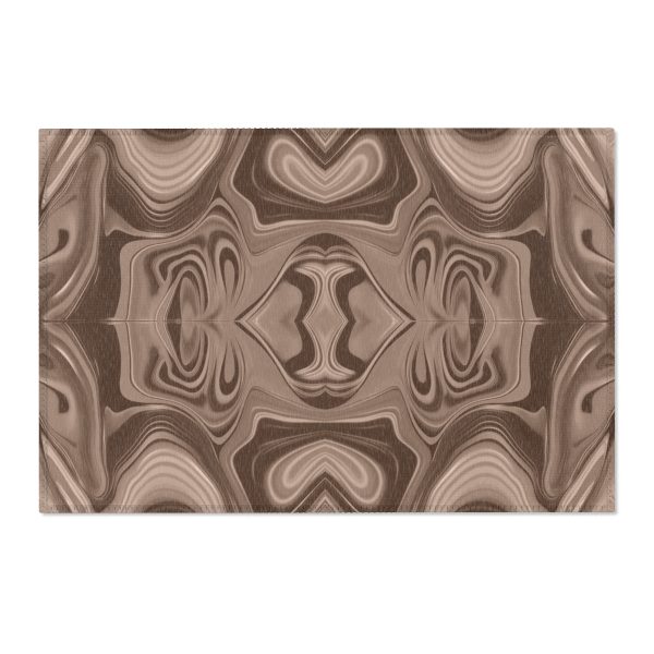 Lipnotic Kaleidoscope Background In Almondine 02 - Area Rugs - Image 13