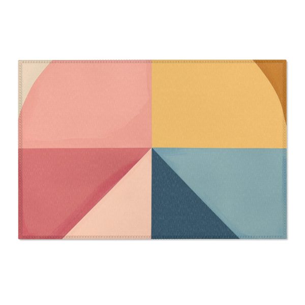 Soft Geometric Pyramid 02 - Area Rugs - Image 13