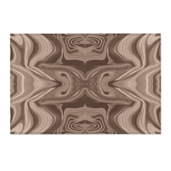 Lipnotic Kaleidoscope Background In Almondine 01 - Area Rugs - Image 13