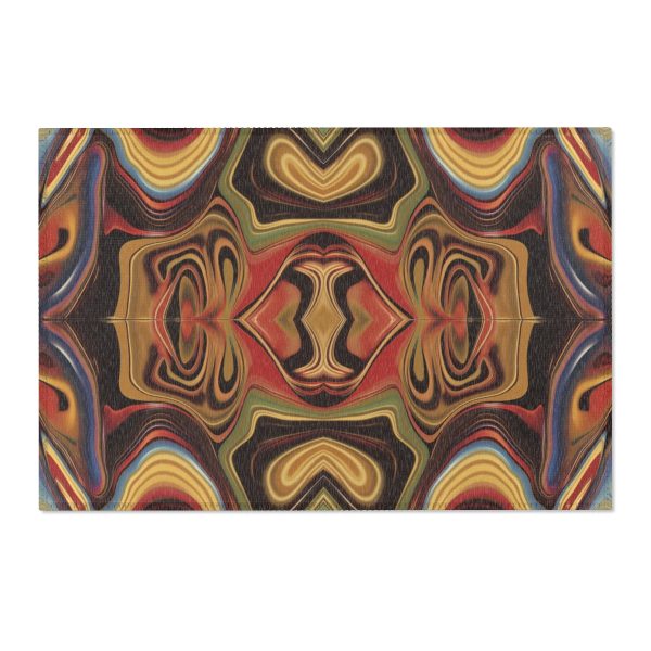 Lipnotic Kaleidoscope Background 02 - Area Rugs - Image 13