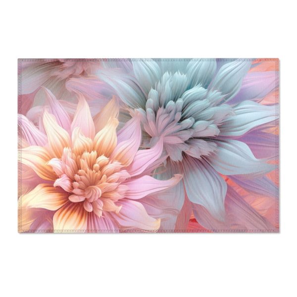 Pastel Fantasy Baroque Floral 03 - Area Rugs - Image 13