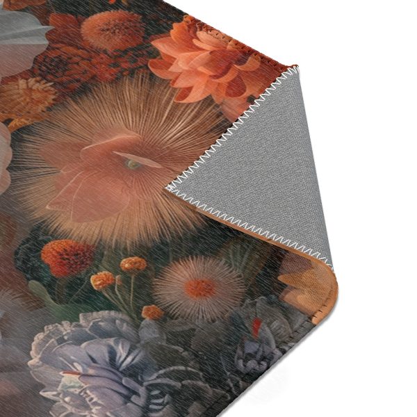 Lustrous Peach Baroque Floral 01 - Area Rugs - Image 14