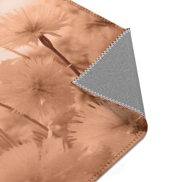 Fuzzy Dandelion Fantasy in Peach Fuzz Tone - Area Rugs - Image 14