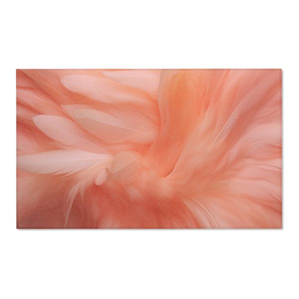 Lovely Fuzzy Feathers in Peach 01 - Area Rugs - Image 16