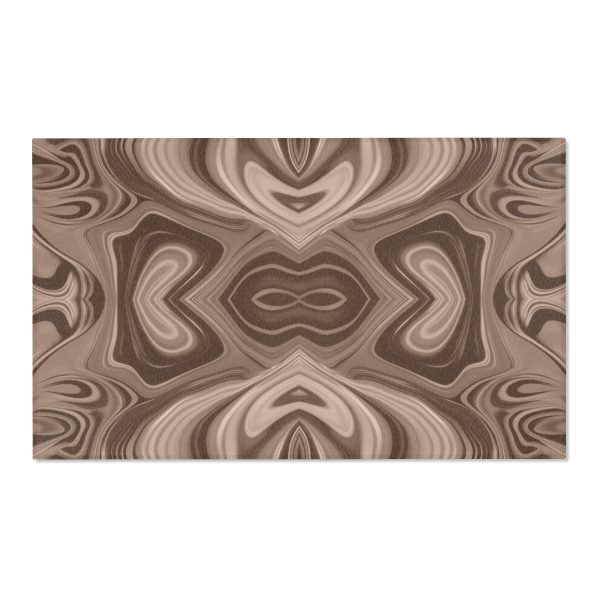 Lipnotic Kaleidoscope Background In Almondine 04 - Area Rugs - Image 16