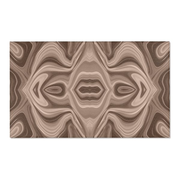 Lipnotic Kaleidoscope Background In Almondine 03 - Area Rugs - Image 16