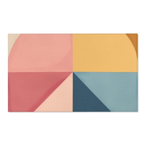 Soft Geometric Pyramid 02 - Area Rugs - Image 16