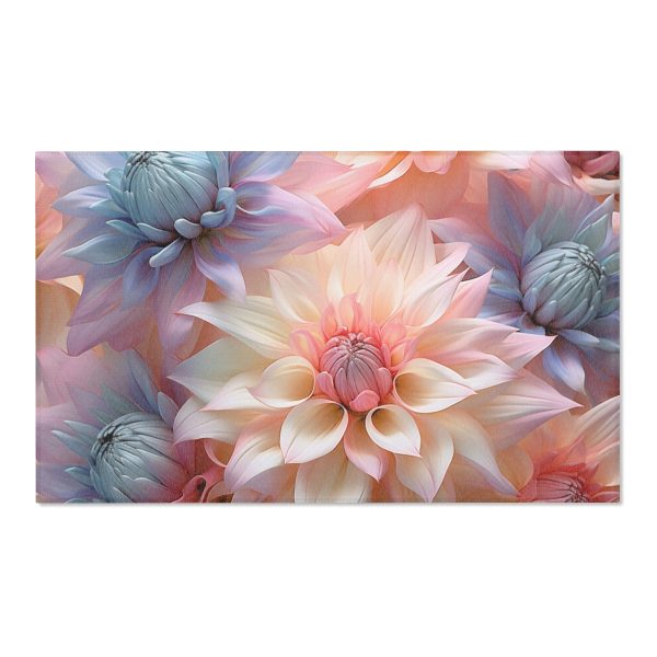 Pastel Fantasy Baroque Floral 01 - Area Rugs - Image 16