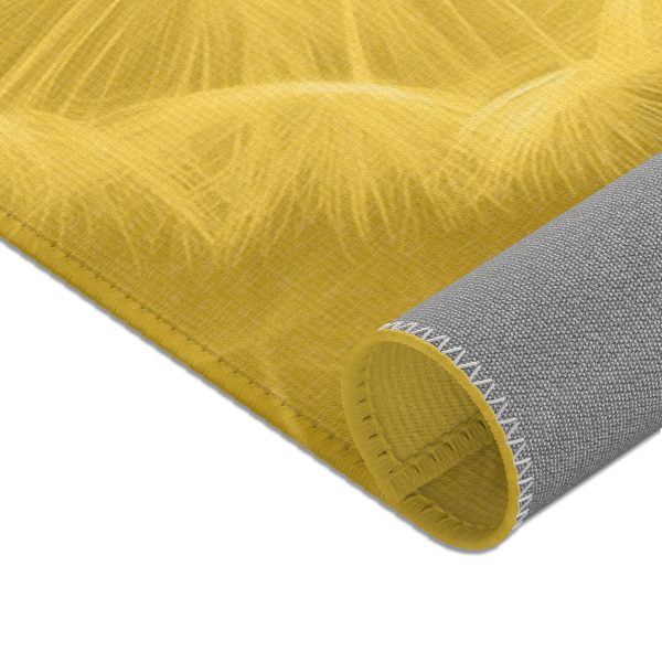 Dandelion Down Motif in Super Lemon Tone - Area Rugs - Image 18