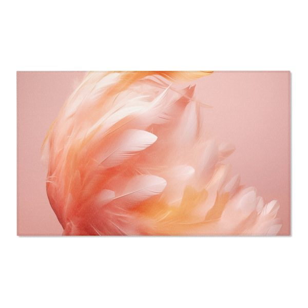 Lovely Fuzzy Feathers in Peach 02 - Area Rugs - Image 16