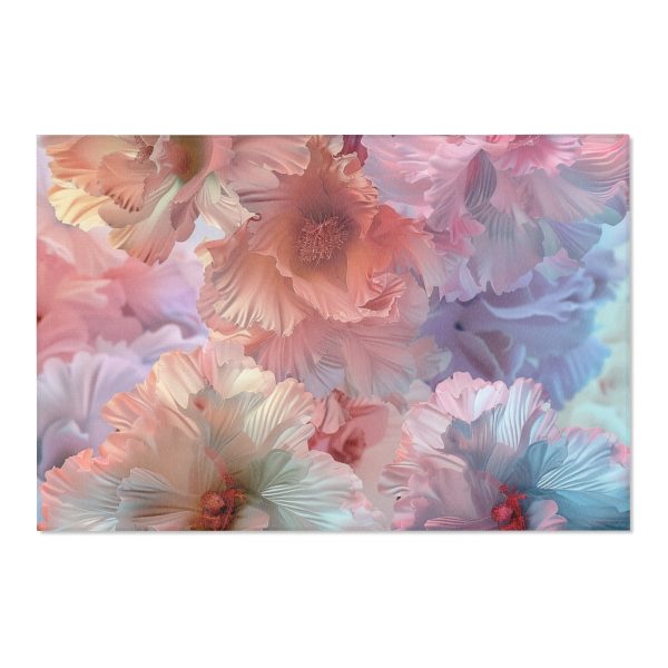 Floral Nebula 02 - Area Rugs