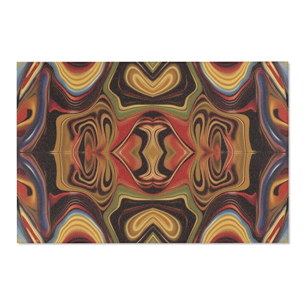 Lipnotic Kaleidoscope Background 02 - Area Rugs