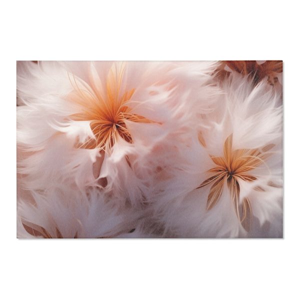 Soft Fantasy Feather Puffs - Area Rugs