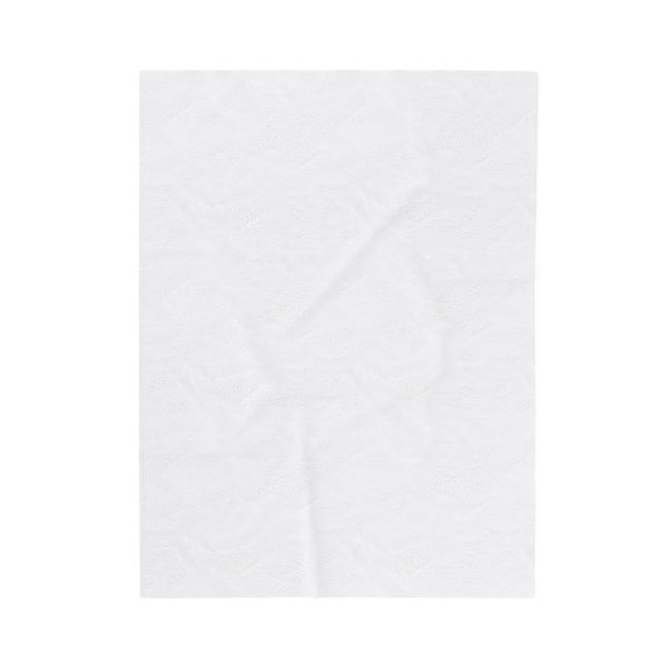 Foamy Floral Fusion 01 - Velveteen Plush Blanket - Image 10