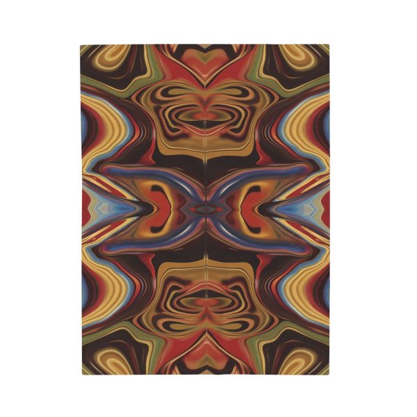 Lipnotic Kaleidoscope Background 01 - Velveteen Plush Blanket - Image 9