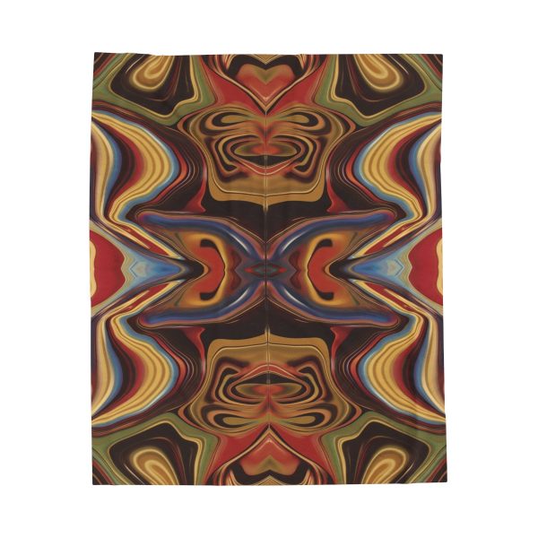 Lipnotic Kaleidoscope Background 01 - Velveteen Plush Blanket - Image 17