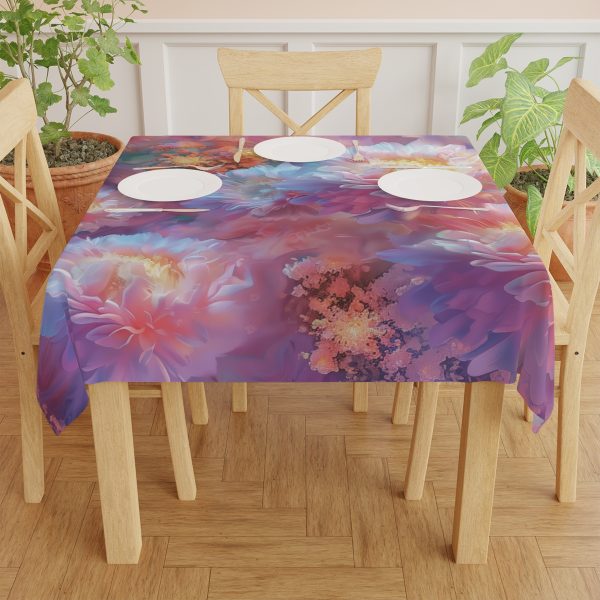 Floral Nebula 04 - Tablecloth - Image 4