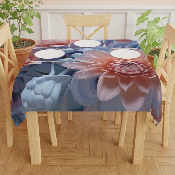 Foamy Floral Fusion 02 - Tablecloth - Image 4