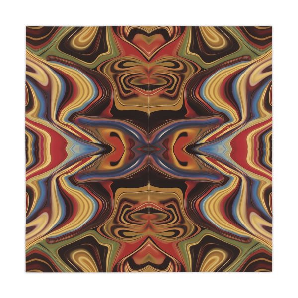 Lipnotic Kaleidoscope Background 01 - Tablecloth - Image 2