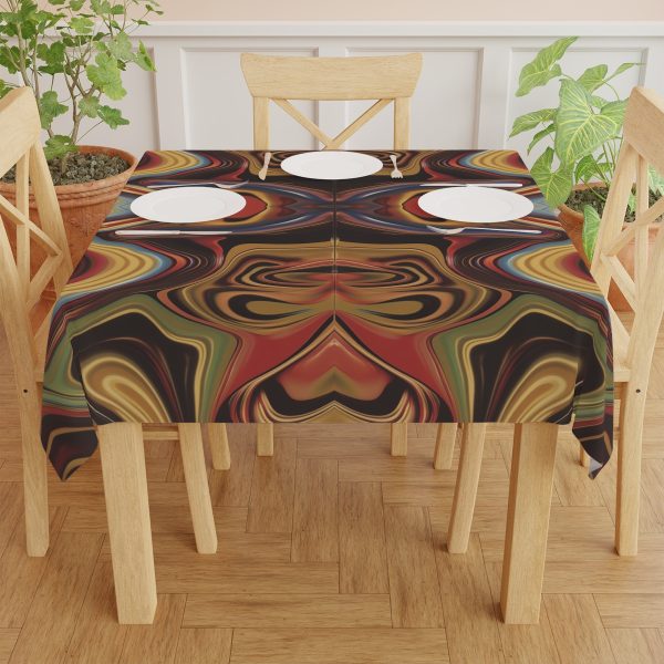 Lipnotic Kaleidoscope Background 01 - Tablecloth - Image 4