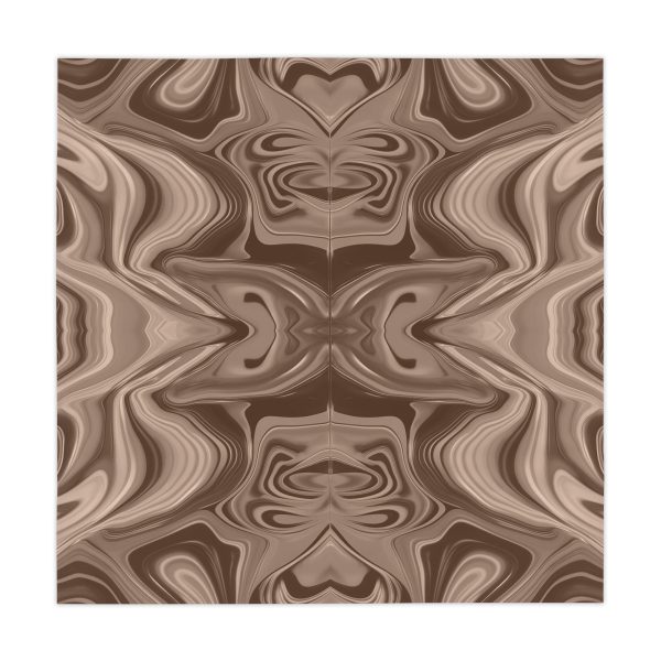 Lipnotic Kaleidoscope Background In Almondine 01 - Tablecloth - Image 2