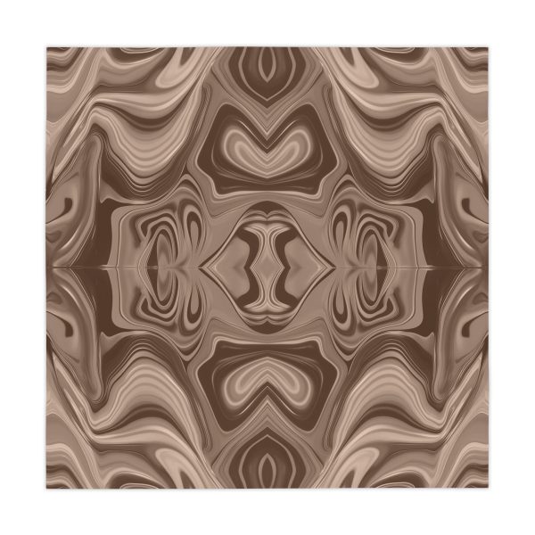 Lipnotic Kaleidoscope Background In Almondine 02 - Tablecloth - Image 2