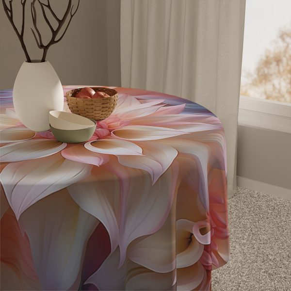 Pastel Fantasy Baroque Floral 01 - Tablecloth - Image 5