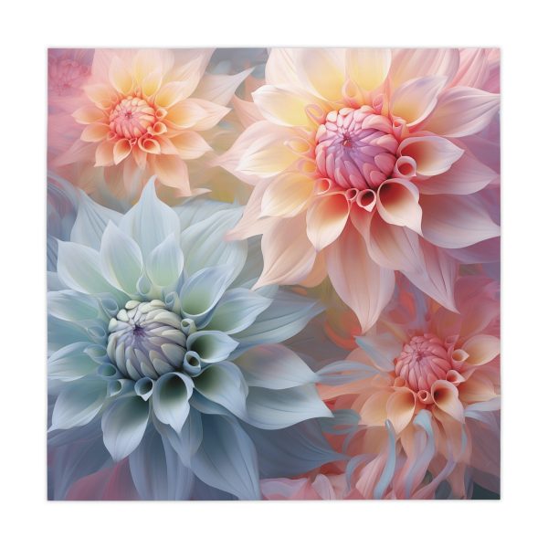 Pastel Fantasy Baroque Floral 02 - Tablecloth - Image 2