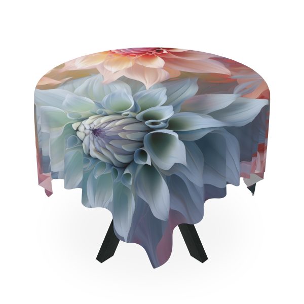 Pastel Fantasy Baroque Floral 02 - Tablecloth - Image 3