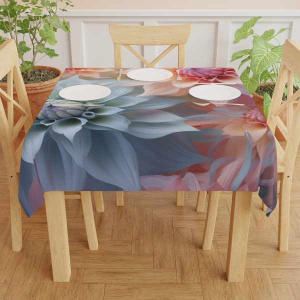 Pastel Fantasy Baroque Floral 02 - Tablecloth - Image 4