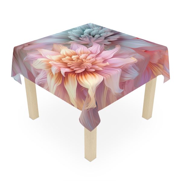 Pastel Fantasy Baroque Floral 03 - Tablecloth