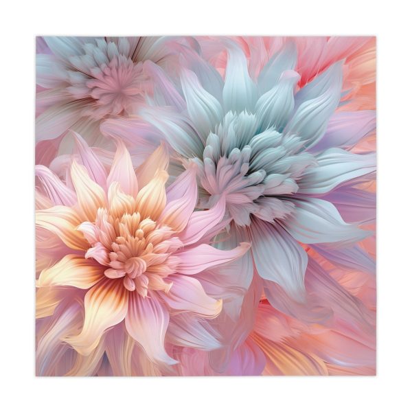 Pastel Fantasy Baroque Floral 03 - Tablecloth - Image 2