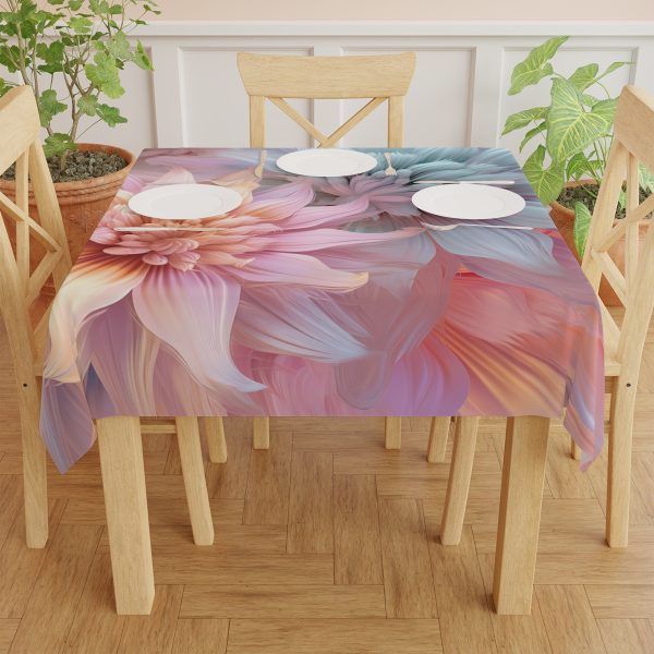 Pastel Fantasy Baroque Floral 03 - Tablecloth - Image 4