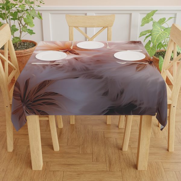 Soft Fantasy Feather Puffs - Tablecloth - Image 4