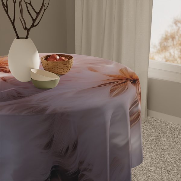 Soft Fantasy Feather Puffs - Tablecloth - Image 5