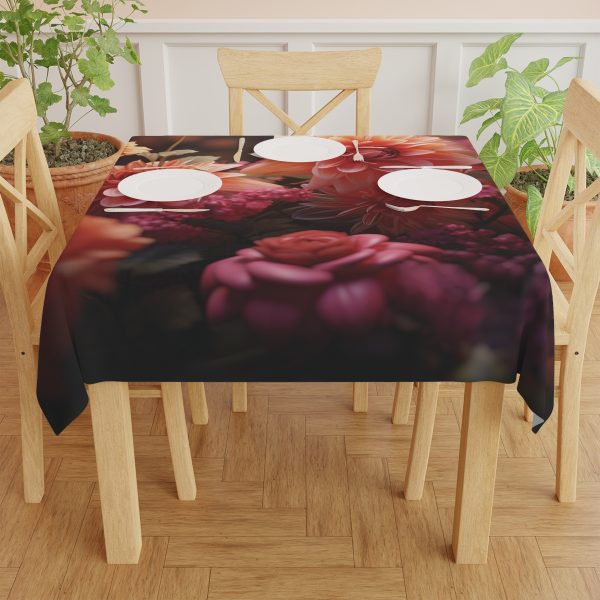 Bright Fantasy Floral 02  - Tablecloth - Image 4