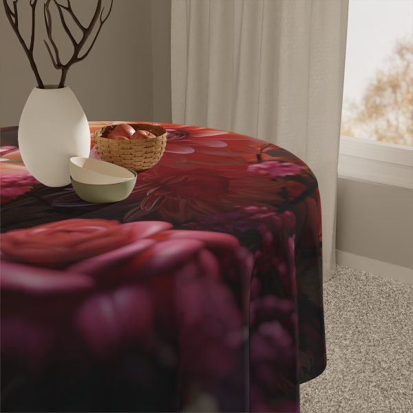 Bright Fantasy Floral 02  - Tablecloth - Image 5