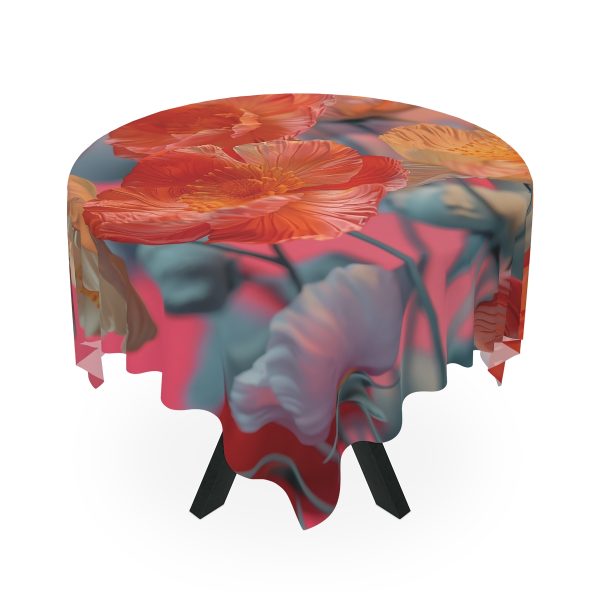 Bright Fantasy Floral 05 - Tablecloth - Image 3