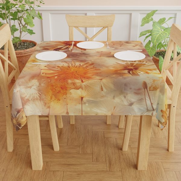 Dandelion Amber Inclusion Print - Tablecloth - Image 4