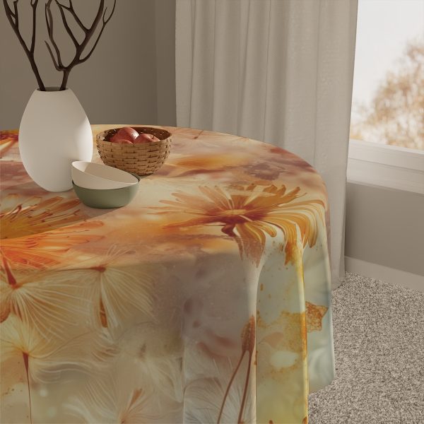 Dandelion Amber Inclusion Print - Tablecloth - Image 5