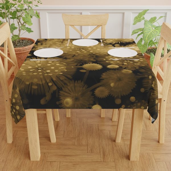 Fine and Dandy Motif in Sauterne Tone - Tablecloth - Image 4