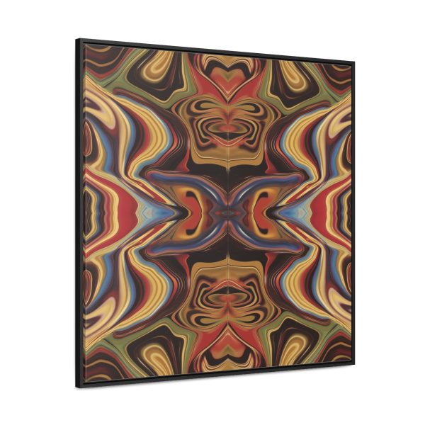 Lipnotic Kaleidoscope Background 01 - Gallery Canvas Wraps, Square Frame - Image 66