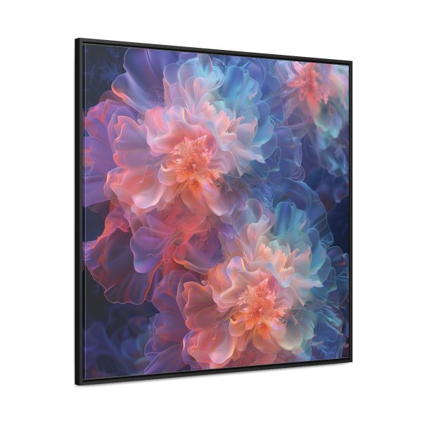 Floral Nebula 09 - Gallery Canvas Wraps, Square Frame - Image 66