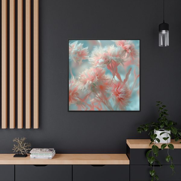 Floral Nebula 01 - Gallery Canvas Wraps, Square Frame - Image 69