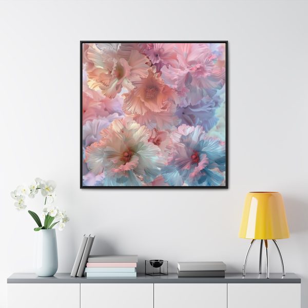 Floral Nebula 02 - Gallery Canvas Wraps, Square Frame - Image 68