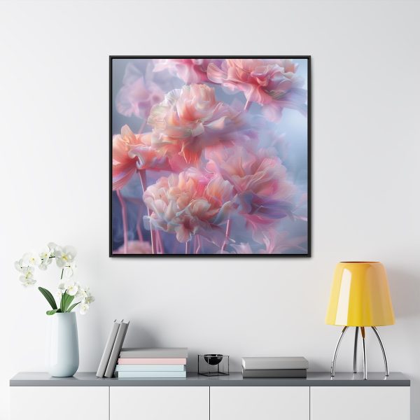 Floral Nebula 03 - Gallery Canvas Wraps, Square Frame - Image 68