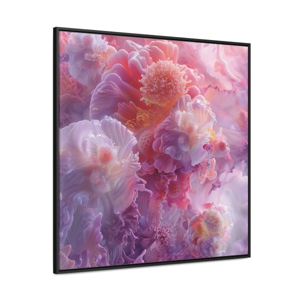 Floral Nebula 05 - Gallery Canvas Wraps, Square Frame - Image 66